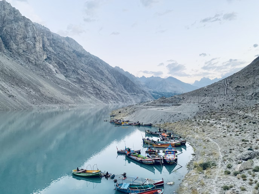 Attabad lake Hunza Pakistan