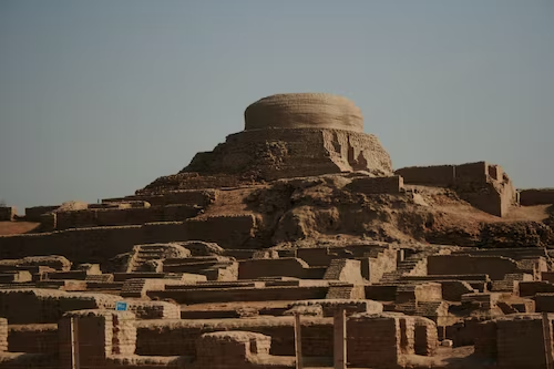 Ancient Monenjo Daro and Harappa - relics in KPK Pakistan 