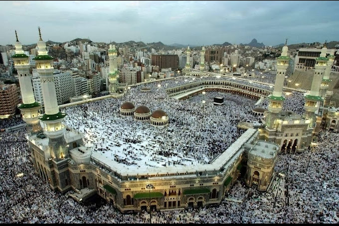 Kaaba and Tawaf e Kaaba during the spiritual hajj journey